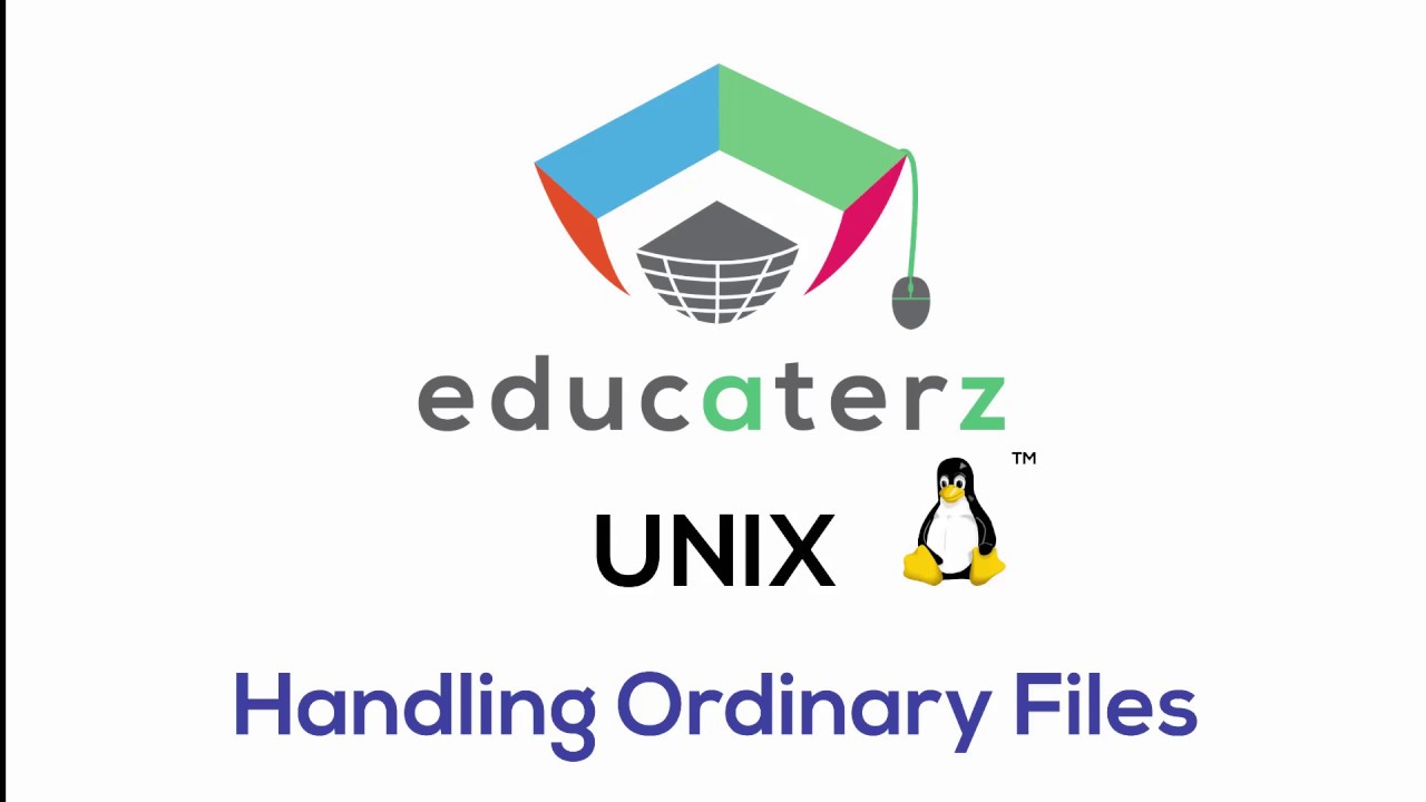 Ordinary File 7 Handling Ordinary Files - YouTube