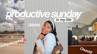 Productive Sunday Vlog Grwmchurchshopping
