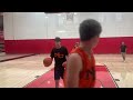 The North boys' team practices Thursday ahead of Saturday's WCF all-star game.