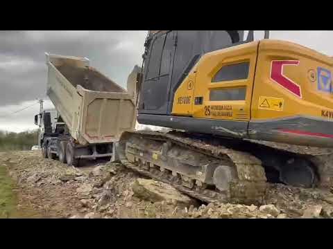 İmamlar Mahallesi'nde yol çalışması