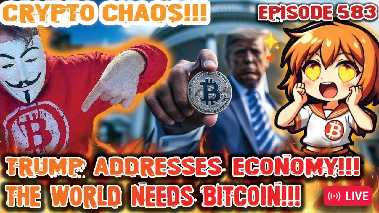 Crypto Otaku - CRYPTO CHAOS! 94K BITCOIN! TRUMP SPEECH DRUMS UP MORE CHAOS!! [Episode 583]