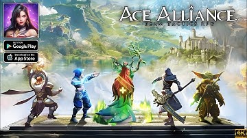 Ace Alliance: Realm of Heroes Official Launch Gameplay walkthrough part 1 (Android/iOS)