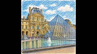 #speakingielts Describe a building you admire - The Louvre Pyramid in Paris #band6