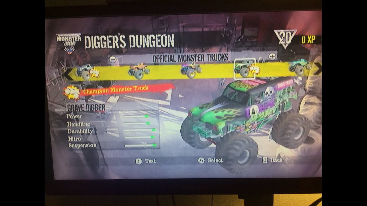 All Official Trucks in Monster Jam Path of Destruction Wii YouTube