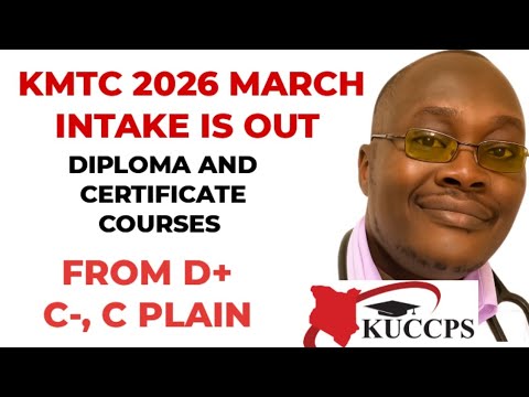 HOW TO APPLY KMTC 2026 via KUCCPS | Diploma & Certificate Courses ...