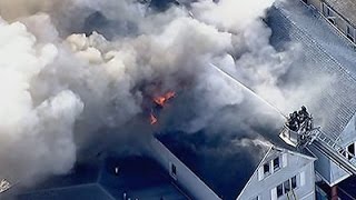 Raw: 2 N.J. Homes Heavily Damaged by Fire