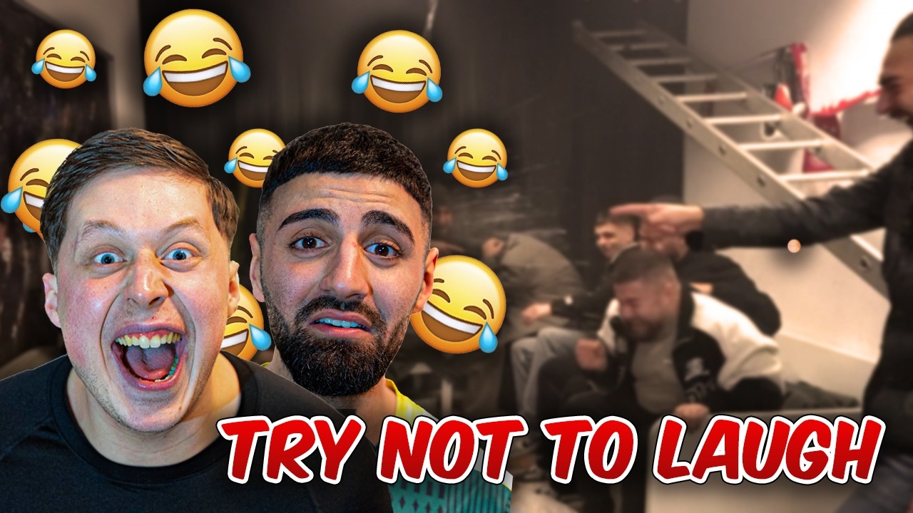 Jordan & Semih TRY NOT TO LAUGH Challenge (ekelhaft)