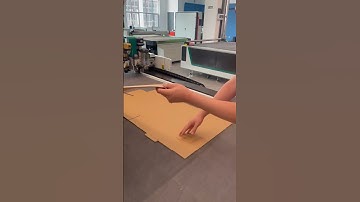 Digital corrugated cutting machine #corrugated #box #making