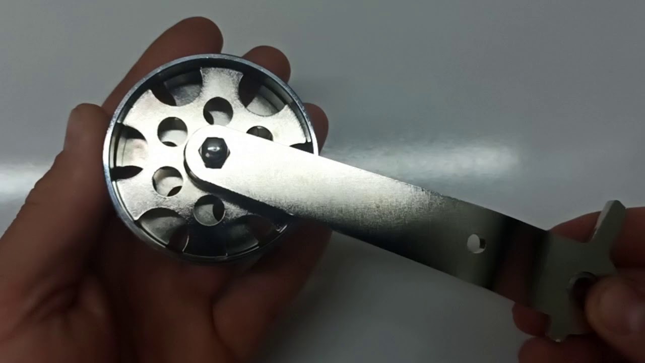 Pedal roller VW a ar Fusca cromado RT Dominus