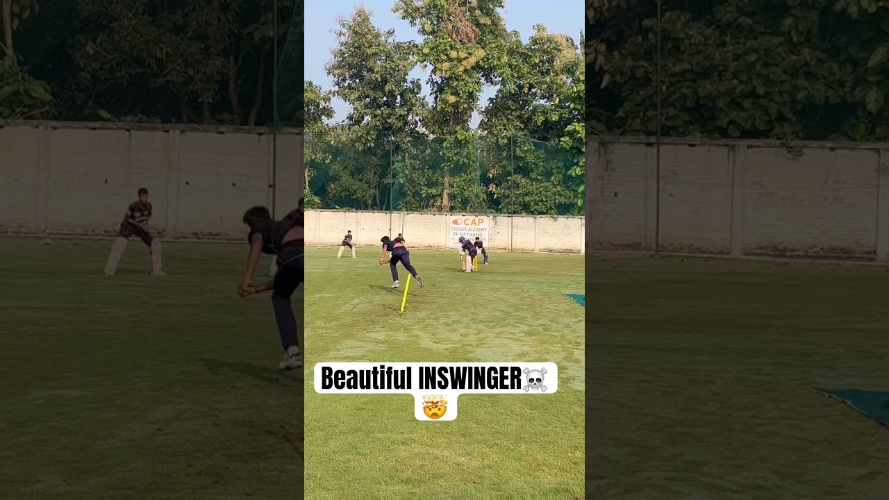 Beautiful inswinger😱🤯 || 