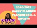 2020-2021 Happy Planner Teacher Planner Haul and Setup!