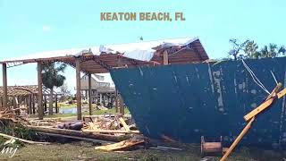 Devastation in Keaton Beach: Hurricane Helene's Fury Unleashed