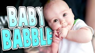 World's Most Talkative Baby | Family Baby Vlogs