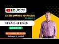 Straight Lines | Lec-04 | Relative Position/Distance of a point wrt a Line | @Educop_chandanjhaips