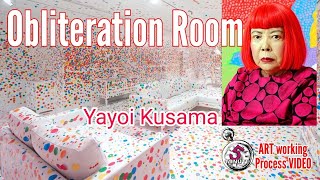 / YAYOI Kusama/ Obliteration ROOM/art | installation | master | contemporary artist |