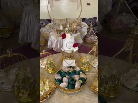 جلسة عقد قران  عرس مغربي عرس تجهيزات العرائس عقد قران خطوبة مناسبات حفلات عروسة