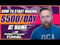 Multiple Income Funnel Review - How To Start Making $500 Per Day From Home