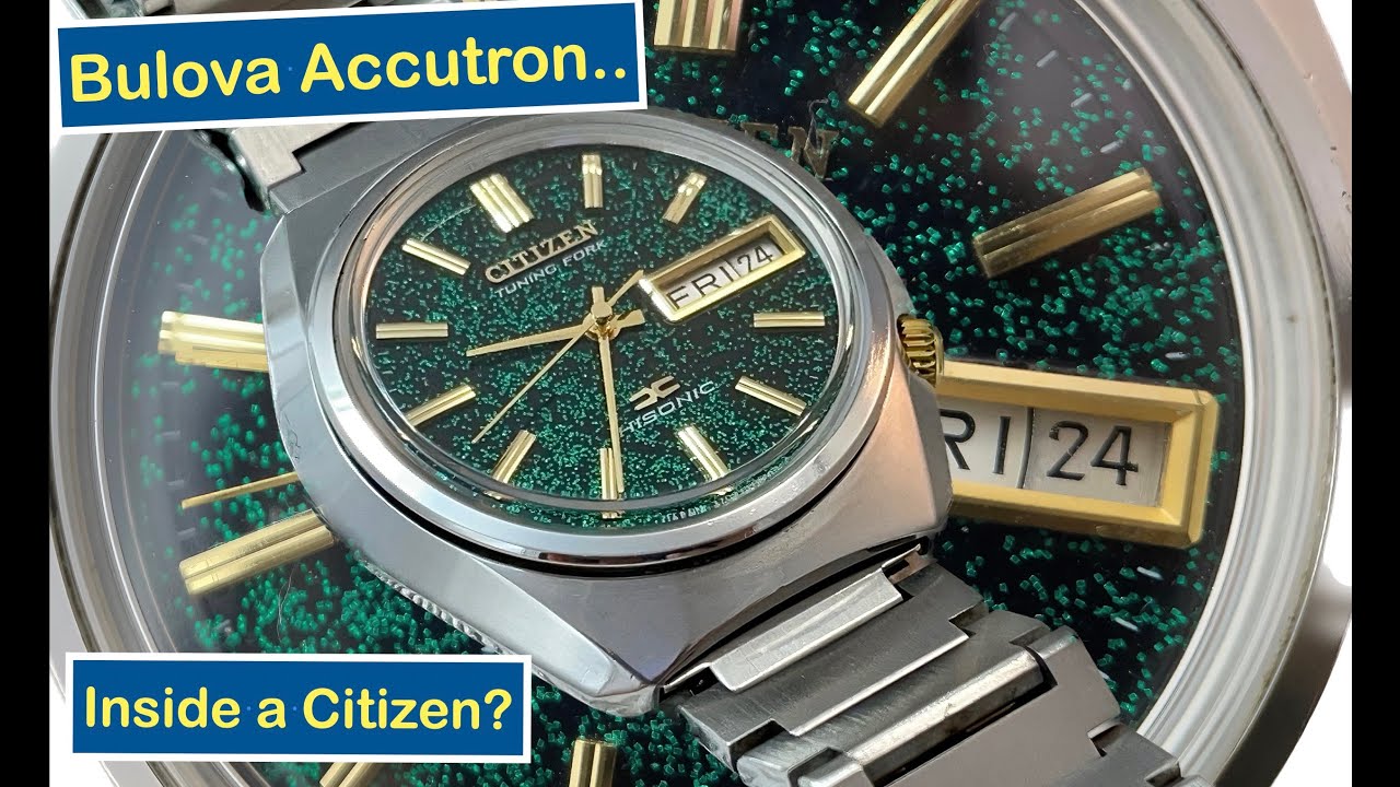 大人気新品 CITIZEN CITIZEN 音叉時計 腕時計 希少HISONIC ハイ