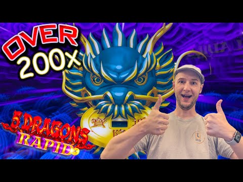 OMG! I Won HUGE on this 5 Dragons Rapid Slot