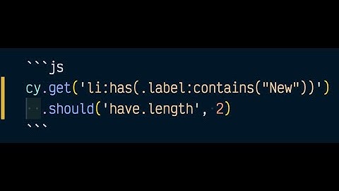 jQuery :has and :contains Selectors in Cypress Tests