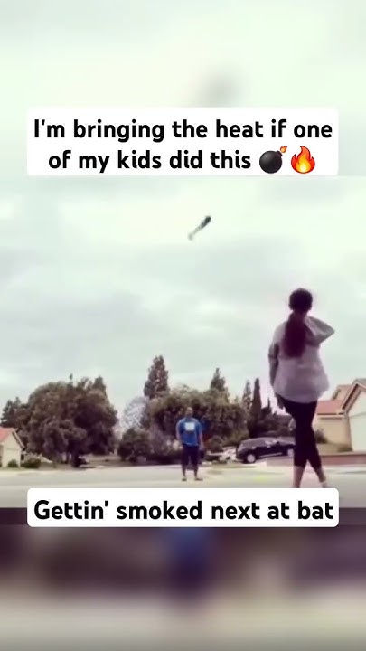 image of Girl bat flip 😂 #baseball - YouTube