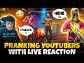 Pranking kerala youtuber in live  power   1 vs 1   reaction 