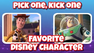 Pick one, Kick one: Choose your favorite Disney Character Brain Break