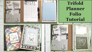 ❤📖DIY TRIFOLD PLANNER FOLIO TUTORIAL | PAPERCRAFTING TUTORIAL | CHIPBOARD ALBUM FOLIO Net Worth