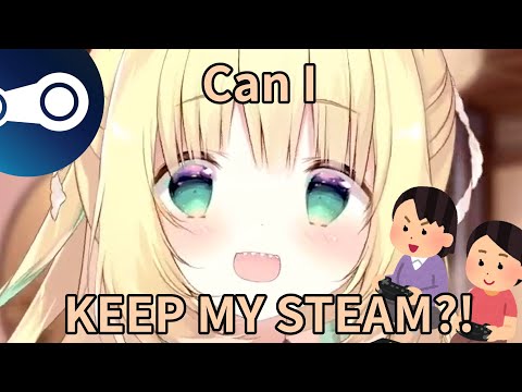 Pikamee wants to keep her steam account