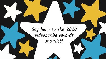 The 2020 VideoScribe Awards shortlist! 🏆 | VideoScribe
