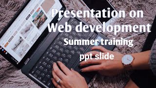 Web development ppt slide (presentation)