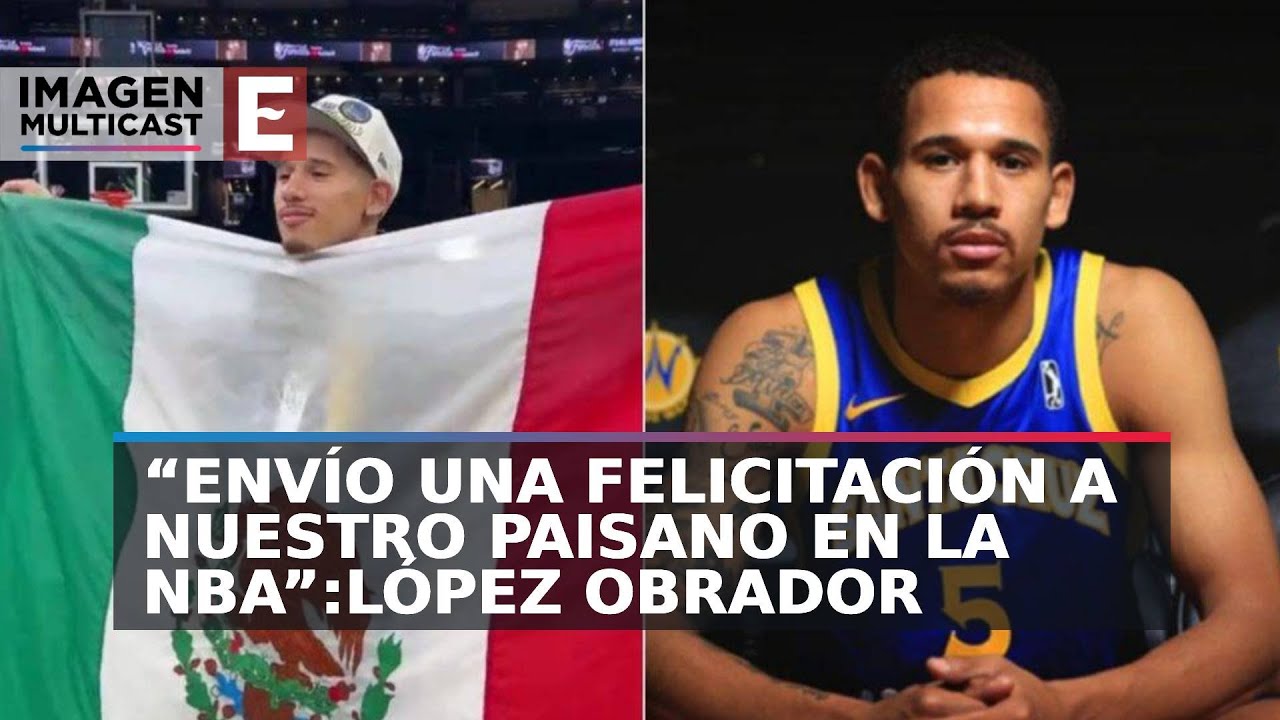 Juan Toscano el primer mexicano en ganar título en la NBA - YouTube