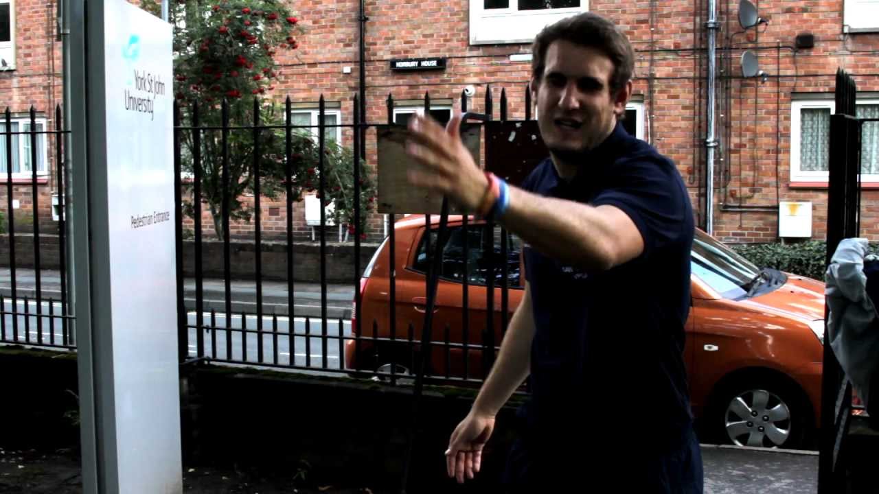 How to get from The Grange to York St John University YouTube