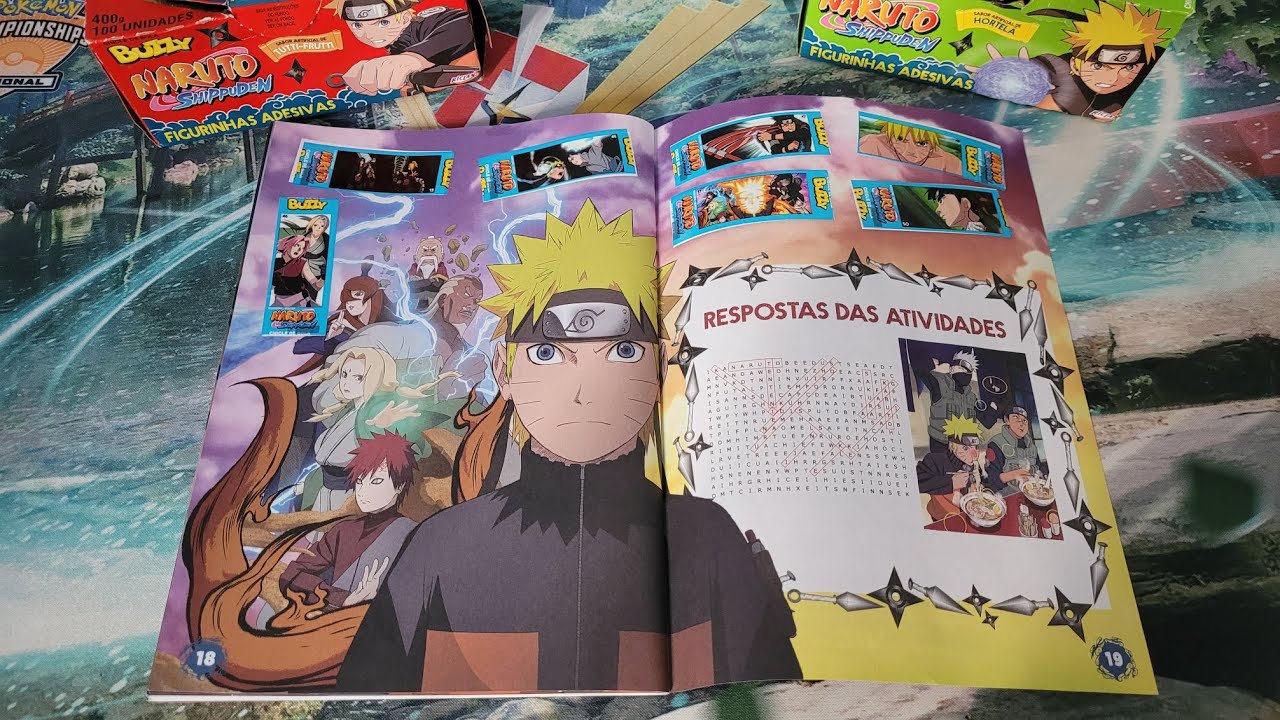 Álbum Naruto Shippuden 2023 Completo