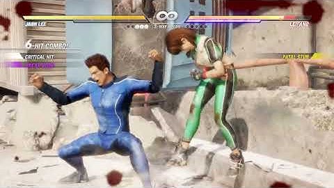 Dead or Alive 6 - Jann Lee VS Leifang