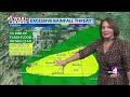 Much cooler Monday, then seasonal temperatures through the week