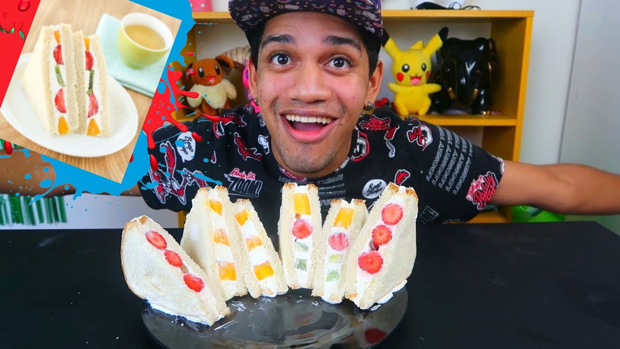 CAFE DA MANHA COREANO | Sanduiche de Frutas