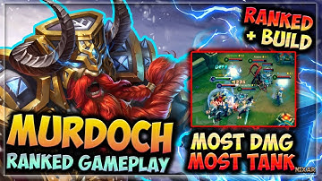 HIGHEST DAMAGE & TANK!! | HEROES EVOLVED - MURDOCH BUILD | RANKED GAMEPLAY