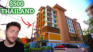 500$ THAILAND APARTMENT TOUR! (Month to Month!!)