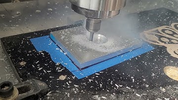 2d Adaptive machining on my home built PrintNC PRO + ATC CNC machine