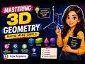 Mastering 3D Geometry | Class 10 Maths Explained Easily