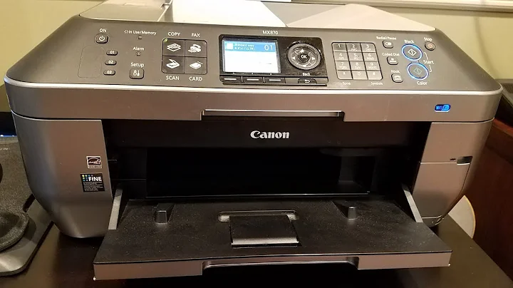 Canon PIXMA MX870 Wireless Office All-in-One Printer Review