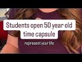 York Co. students open 50-year-old time capsule