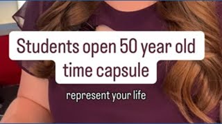 York Co. students open 50-year-old time capsule