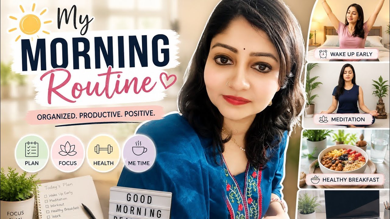Morning Routine | How To Make Your Day Productive | Simple Tips |🏡🌸🌞 ...