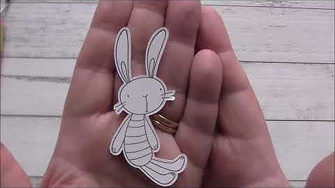 MFT Favourite Somebunny Card With Brother Scan N Cut SDX Tutorial