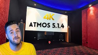 Une Salle De Cinéma Dans Un Appartement Cest Possible Dolby Atmos - 4K Yamaha Jvc Jm-Lab