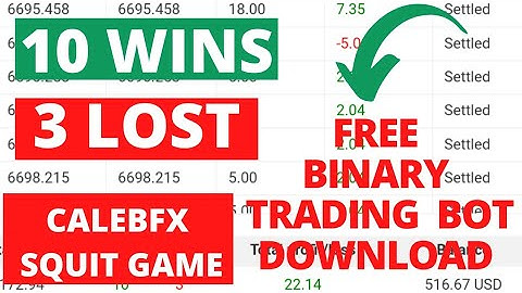 CALEBFX SQUIT GAME FREE BINARY TRADING BOT | FREE DOWNLOAD | BINARY.COM | 2022