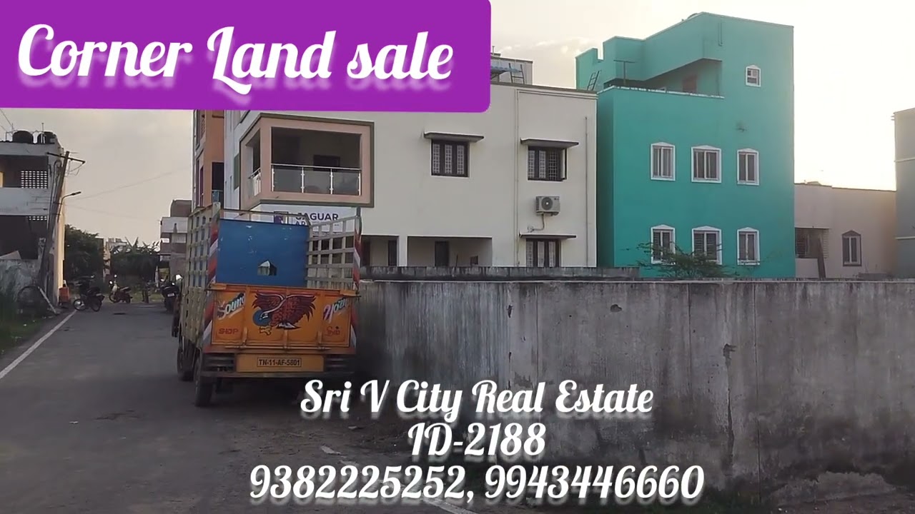 ID-2188 Corner residential & Commercial property sale 