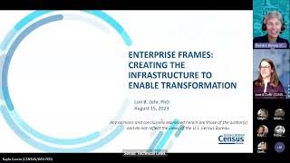 Modernizing the Census Bureau's Statistical Foundation Through Enterprise Frames